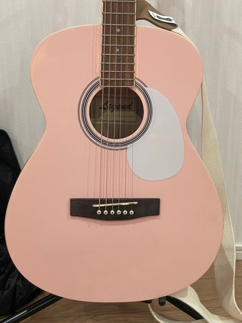 Legend アコースティックギターFG-15KWPK ピンクのギター