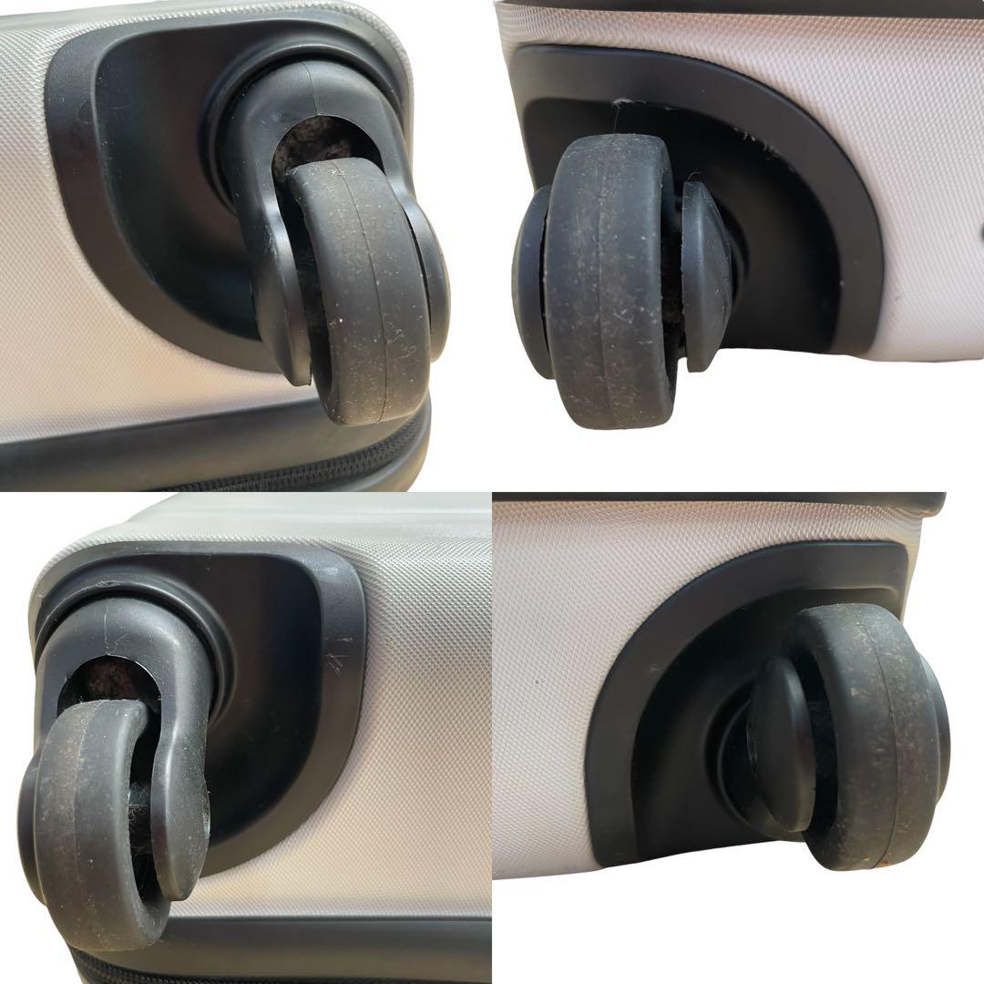 無印良品 バーを自由に調節できる ハード キャリケース 36L 機内持ち込み