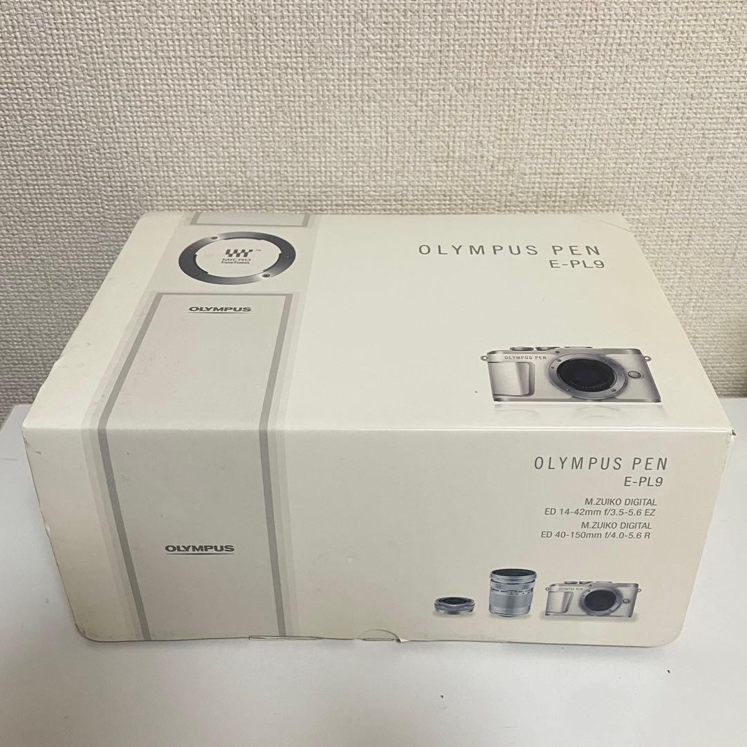 OLYMPUS PEN E-PL9 ホワイト レンズ付き