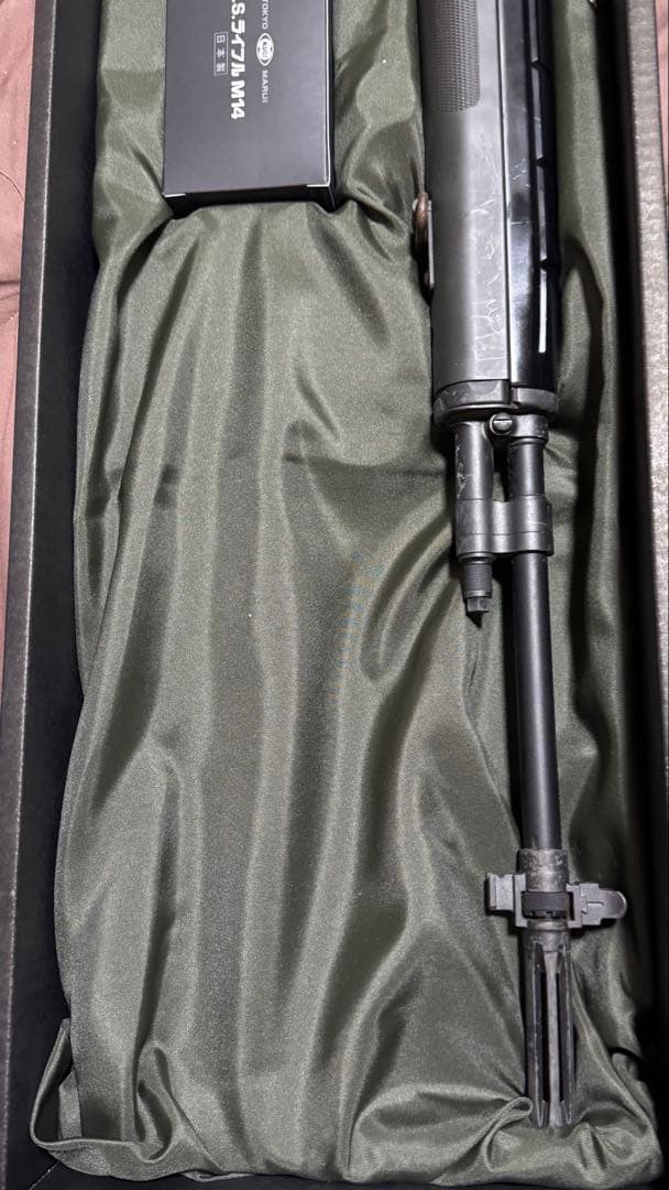 東京マルイ 電動ガン M14 O.D.ストック　マウントベース付き