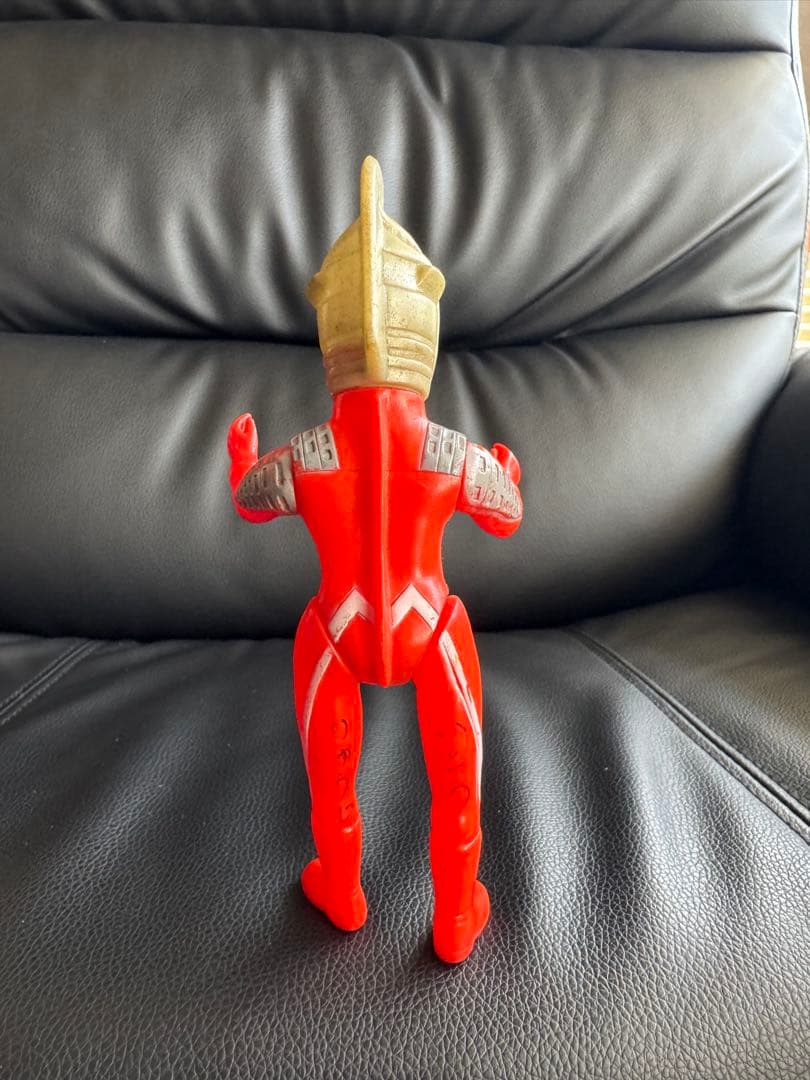 【ブルマァク初期セブン】昭和当時物 ウルトラセブン 顔グレー成形 入手困難