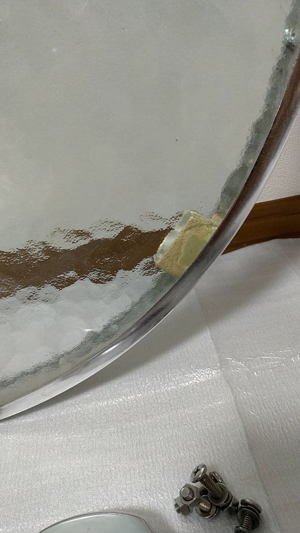 【DULTON】ダルトン╱テーブル╱丸テーブル╱円型╱アルミ╱ガラス╱カフェ