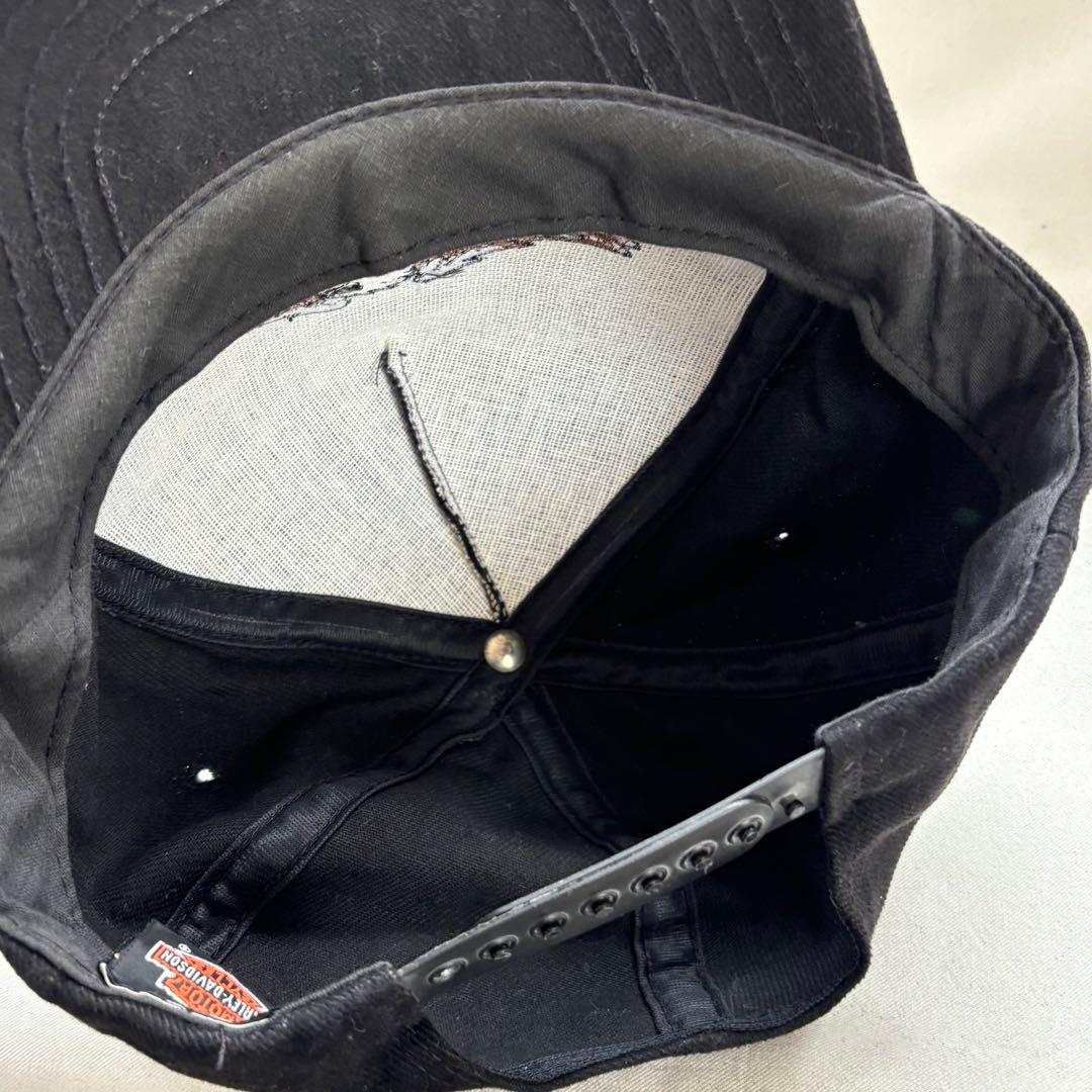 ビンテージ ハーレーダビッドソン キャップ イーグル アメリカ製 帽子 ハーレー