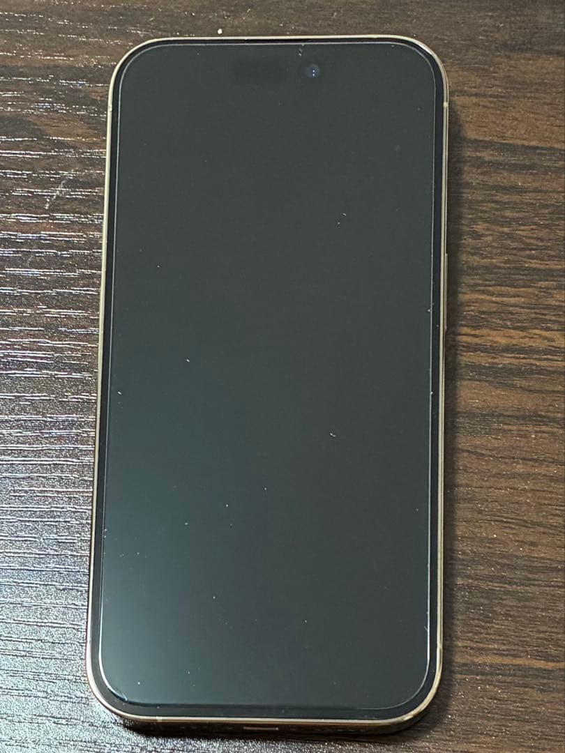 【美品】Apple iPhone 14Pro ゴールド 本体 SIMフリー