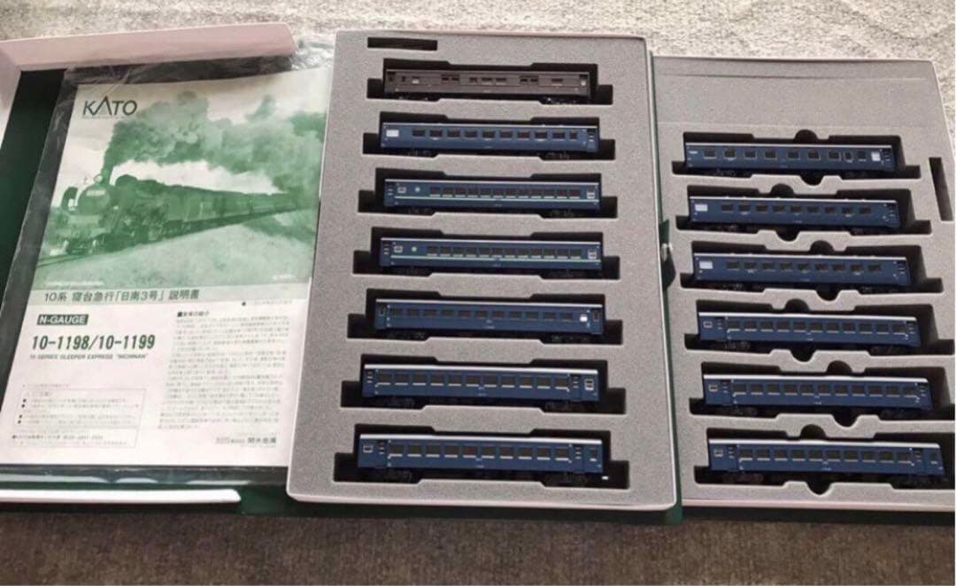 KATO 10-1198 10-1199 10系寝台急行 「日南３号 」