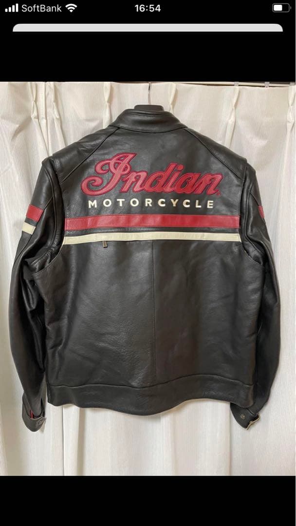 インディアンモーターサイクル　レザーフリーウェイジャケット　タグ付き未使用に近い