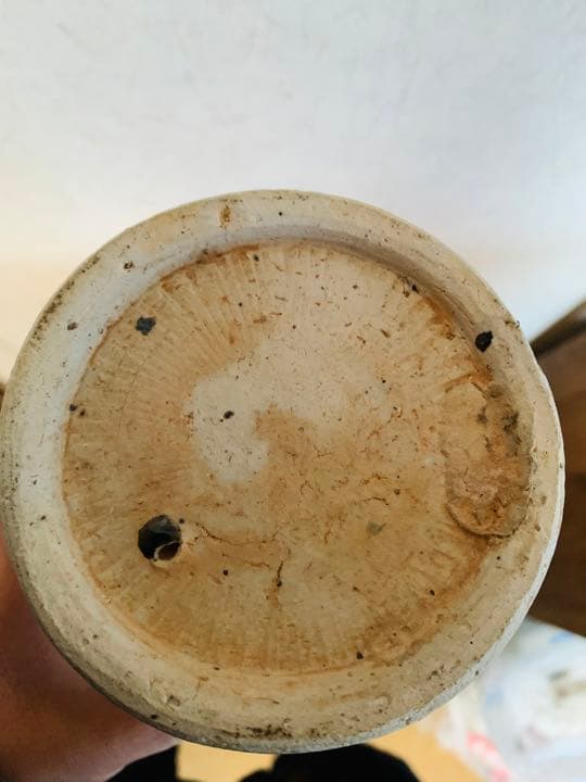 中国明時代中期(青花)染付梅瓶