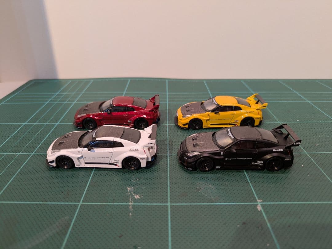 MINIGT 日産 GT-R 4台セット 168 169 191 182
