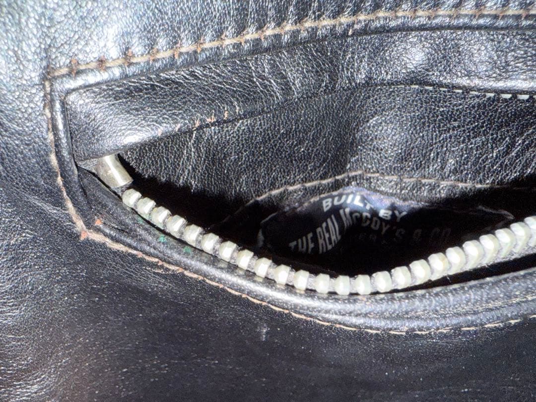 Buco J100 36 リアルマッコイズ　ライダース　レザージャケット　極美品