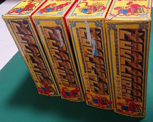 聖闘士聖衣大系 4体セット BANDAI JAPAN 1987