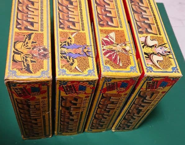 聖闘士聖衣大系 4体セット BANDAI JAPAN 1987