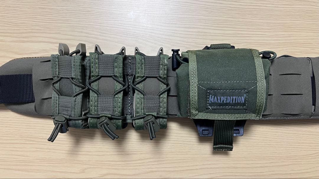 ファーストスピア ベルトパッド [ レンジャーグリーン / Mサイズ ]付属品付