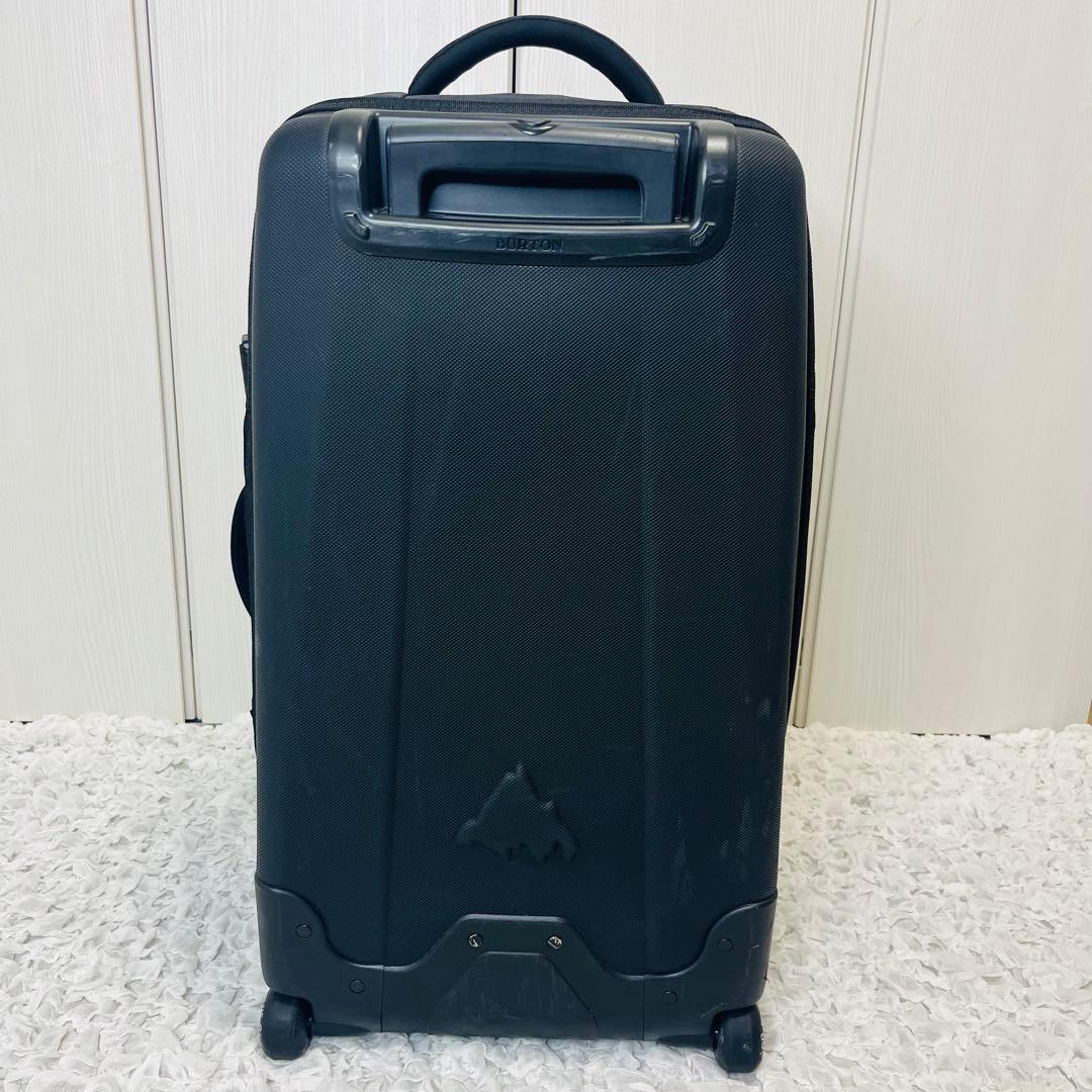 美品バートンBURTON 86Lウィーリーダブルデッキ キャリースーツケース廃盤