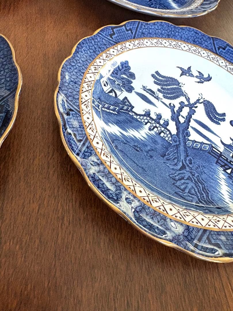 ブース リアル・オールド・ウィロー デザートプレート6枚