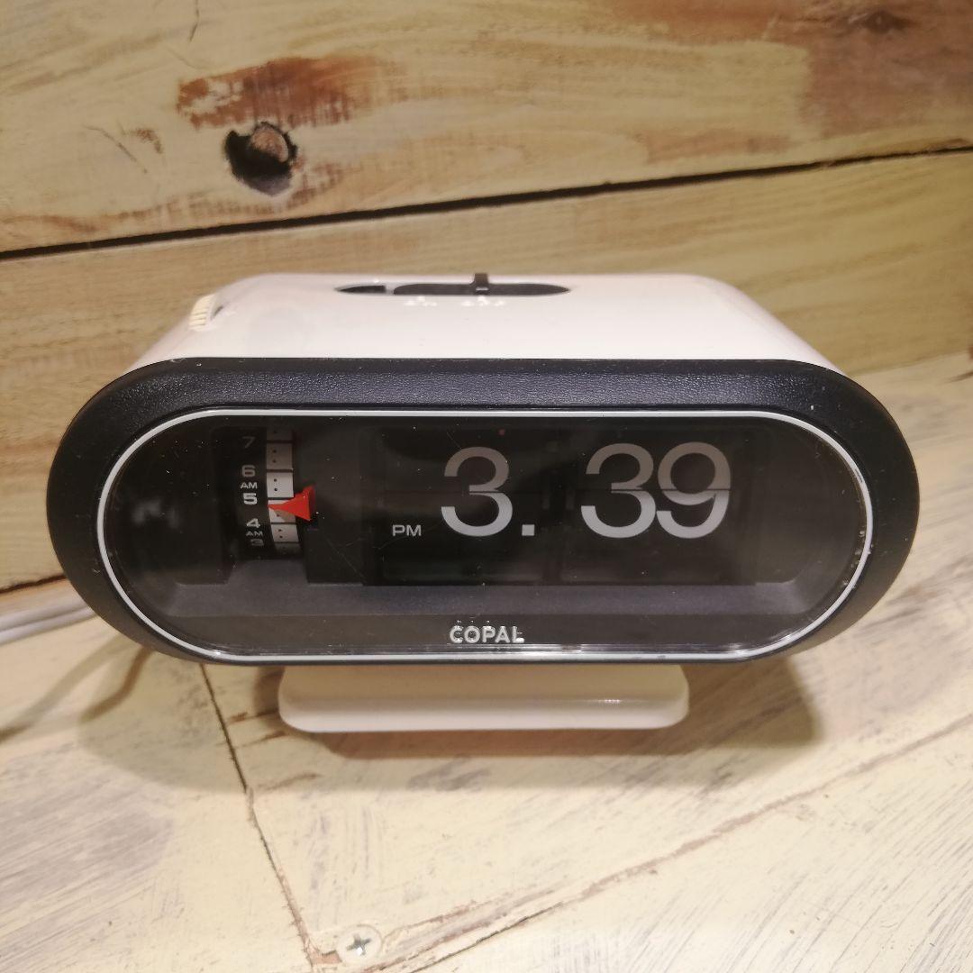 M♦希少 良品 COPAL フリップ時計 パタパタ時計　昭和レトロ