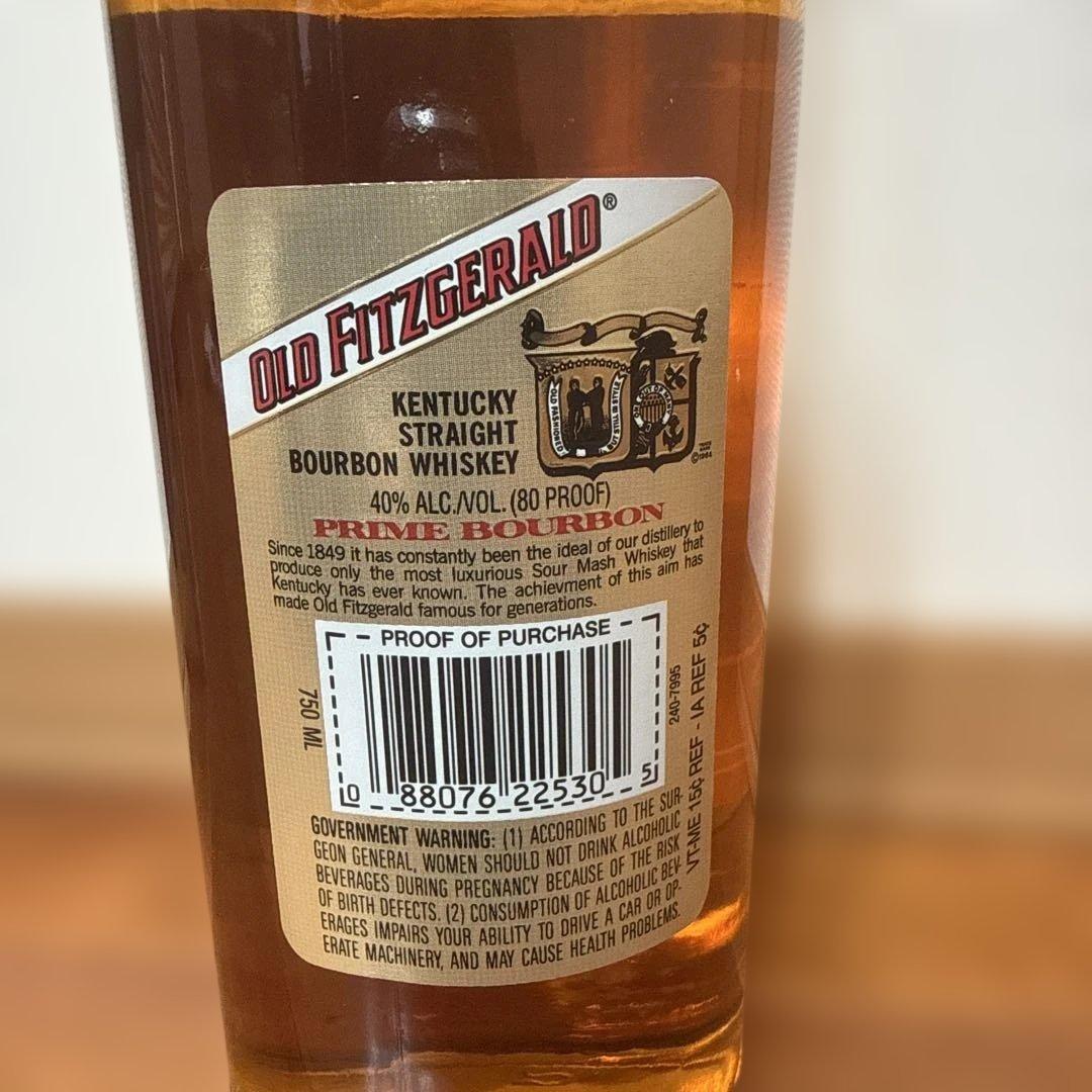 【希少】OLD FITZGERALD 750ml バーボンウイスキー