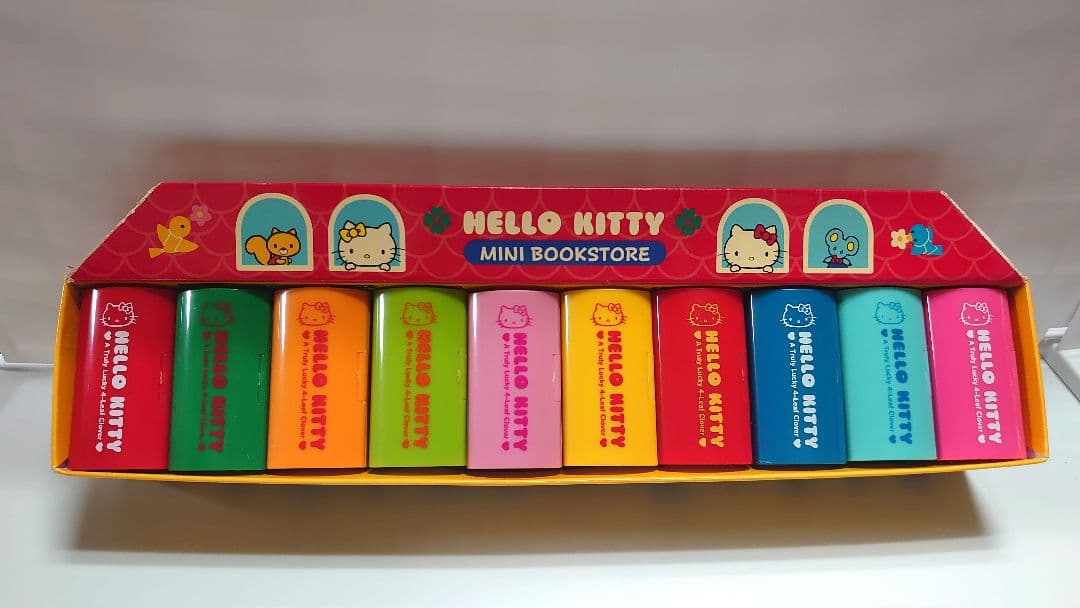 激レア ハローキティ ミニBOOK＆マスコット　10個セット