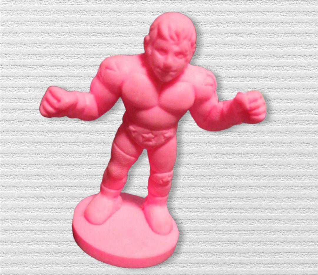 超レア　昭和 当時物　キン肉マン 消ゴム　正義超人　台座付　6体セット　匿名配送