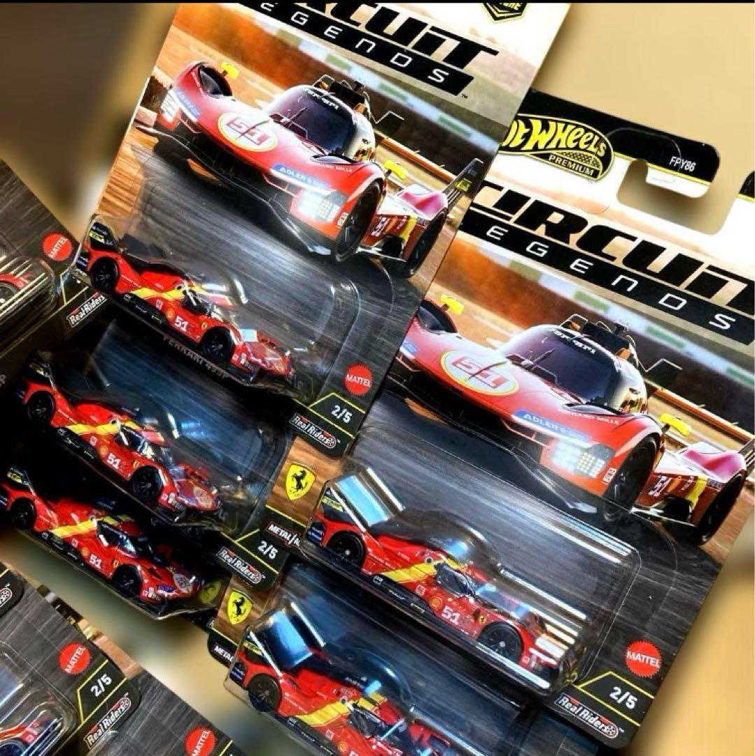 ホットウィール JBK49 サーキット レジェンズ フェラーリ 499P 18台