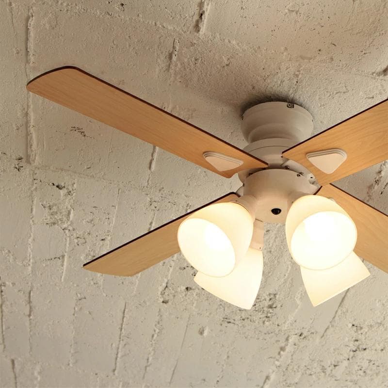 シーリングファンライト Windouble 4灯BIG-101／ホワイト