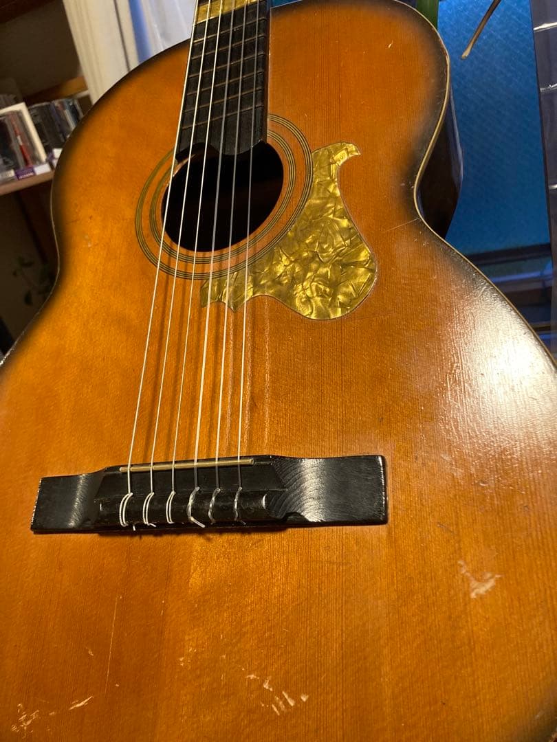 PIASTERE GUITER No.354 総単板？クラシックギター 50年代