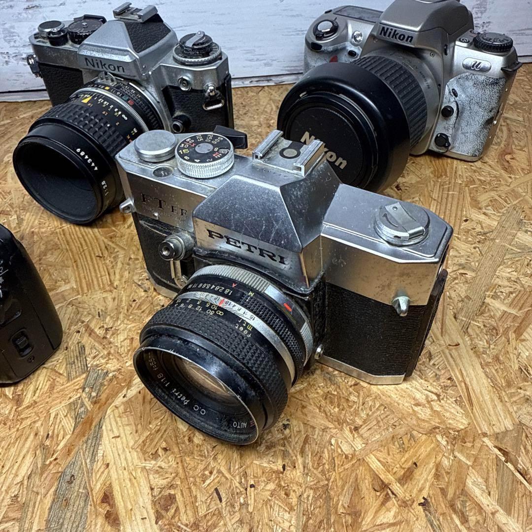 一眼レフカメラ まとめ 【ジャンク】 PETRI Nikon FUJIFILM