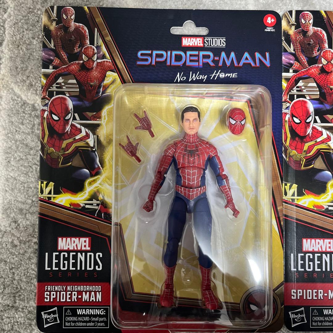 マーベルレジェンド　スパイダーマン　ノーウェイホーム　三個セット
