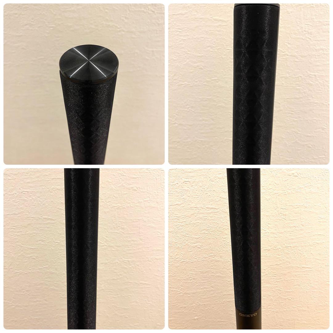 ONKYO オンキョー D-077E ブラック スピーカー ペア