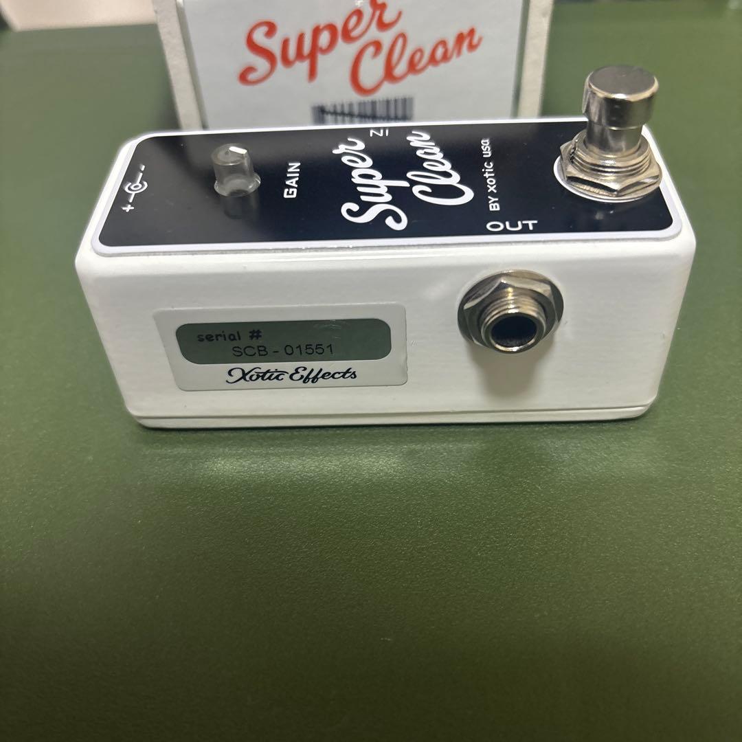 Xotic Super Clean ギター　ブースター　バッファー