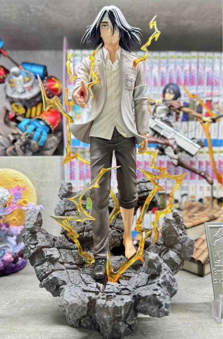 進撃の巨人 エレン・イェーガー ガレージキット ガレキ スタチュー⑤