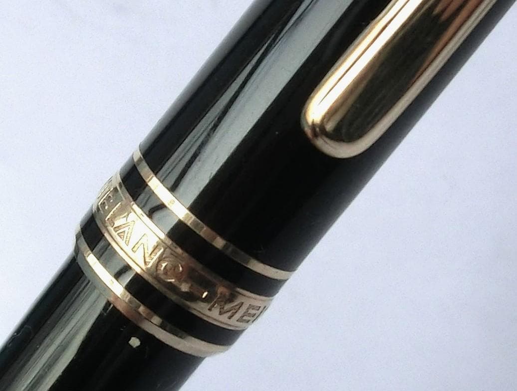 ★ モンブラン MONTBLANC マイスターシュテュック 万年筆 ペン先14K