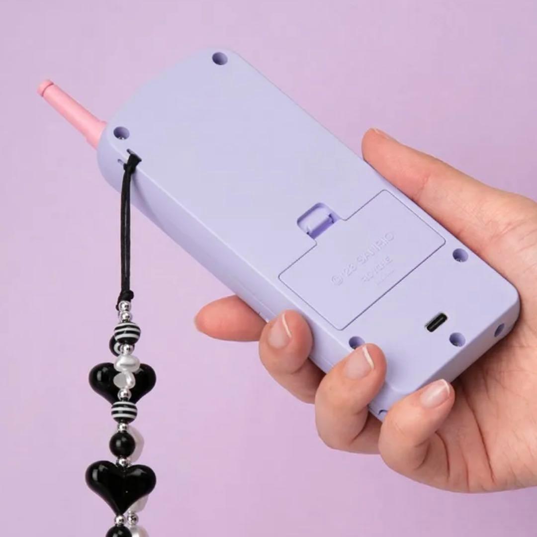 サンリオ　エンジェルキティ　時計　天使 ガラケー形置き時計