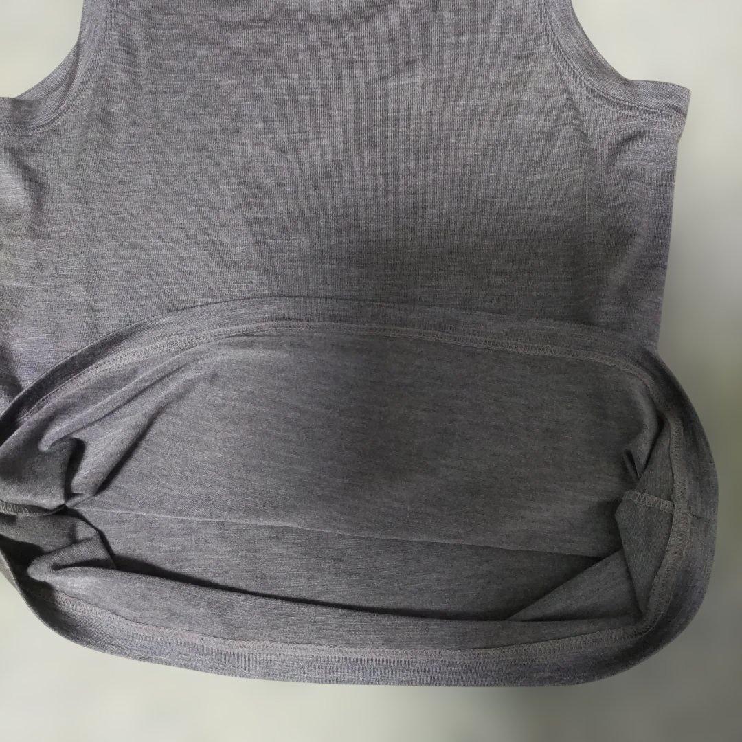 HERMES グレー タンクトップ