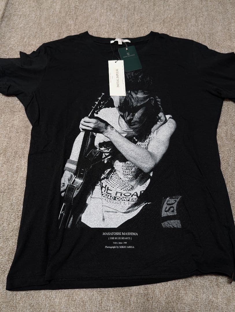 ブルーハーツ　真島昌利　Tシャツ　サイズL