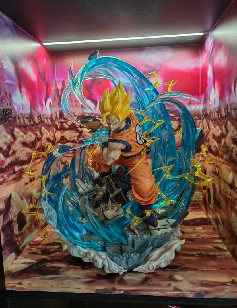 ドラゴンボール 孫悟空 ガレキ ガレージキット スタチューX①③⑤