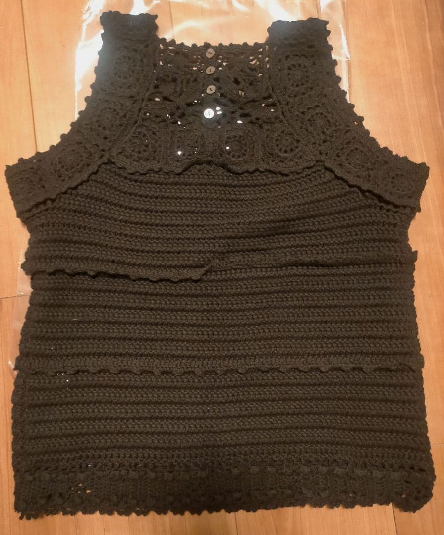 MARNO　 Chloe knit tops black　マーノ