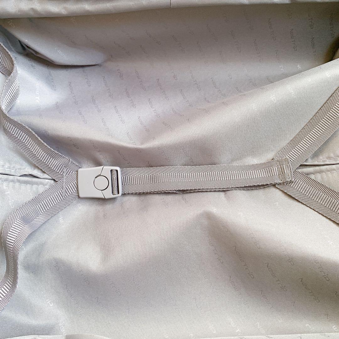 New Trip スーツケース 拡張機能　48Ｌ フロントオープン　静音　USB