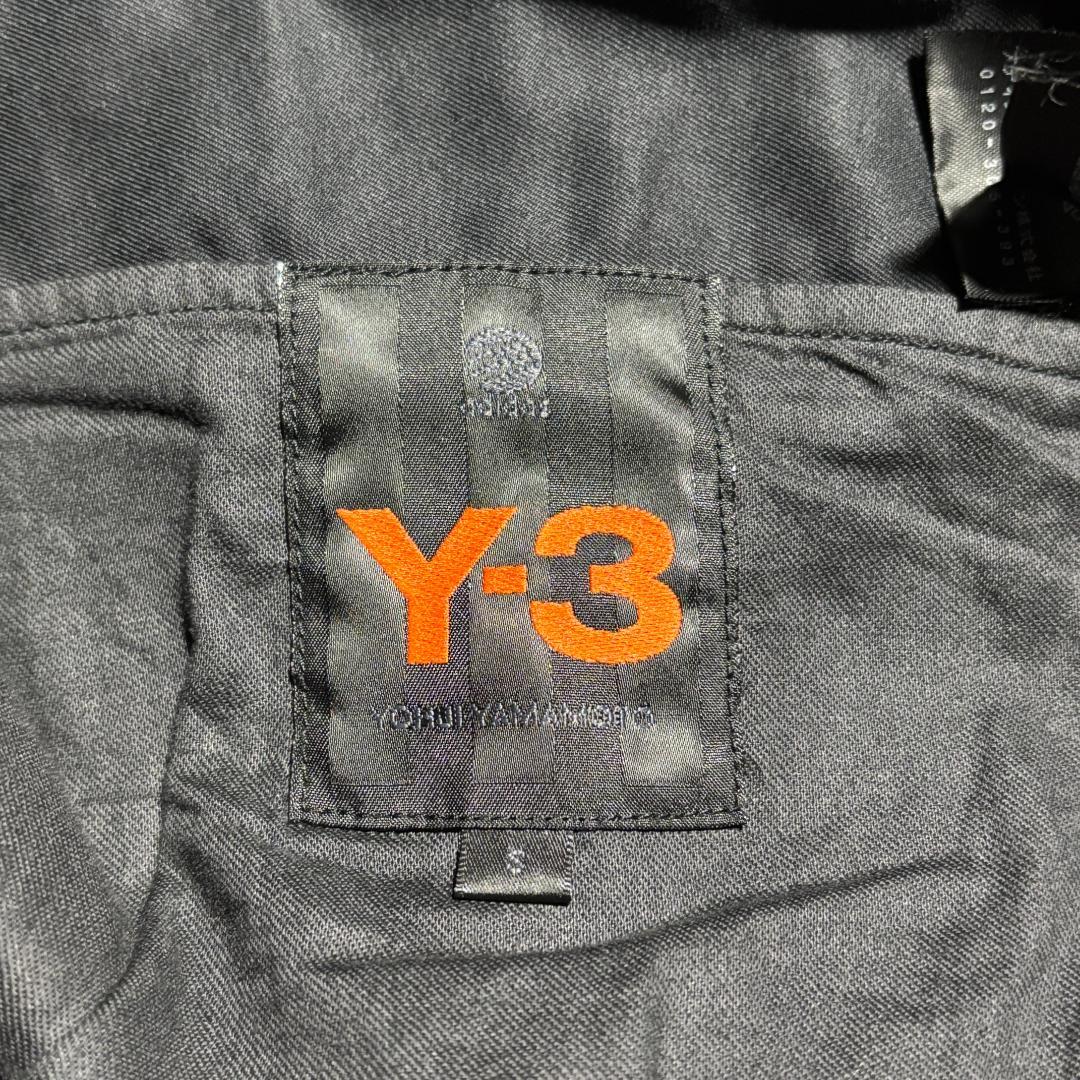 Y-3 サイドジップワイドパンツ ネイビー Yohji yamamoto