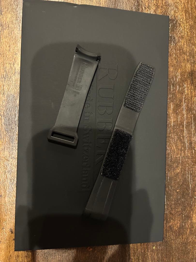 Rubber B ブラック ラバーストラップ 214270専用Mサイズ