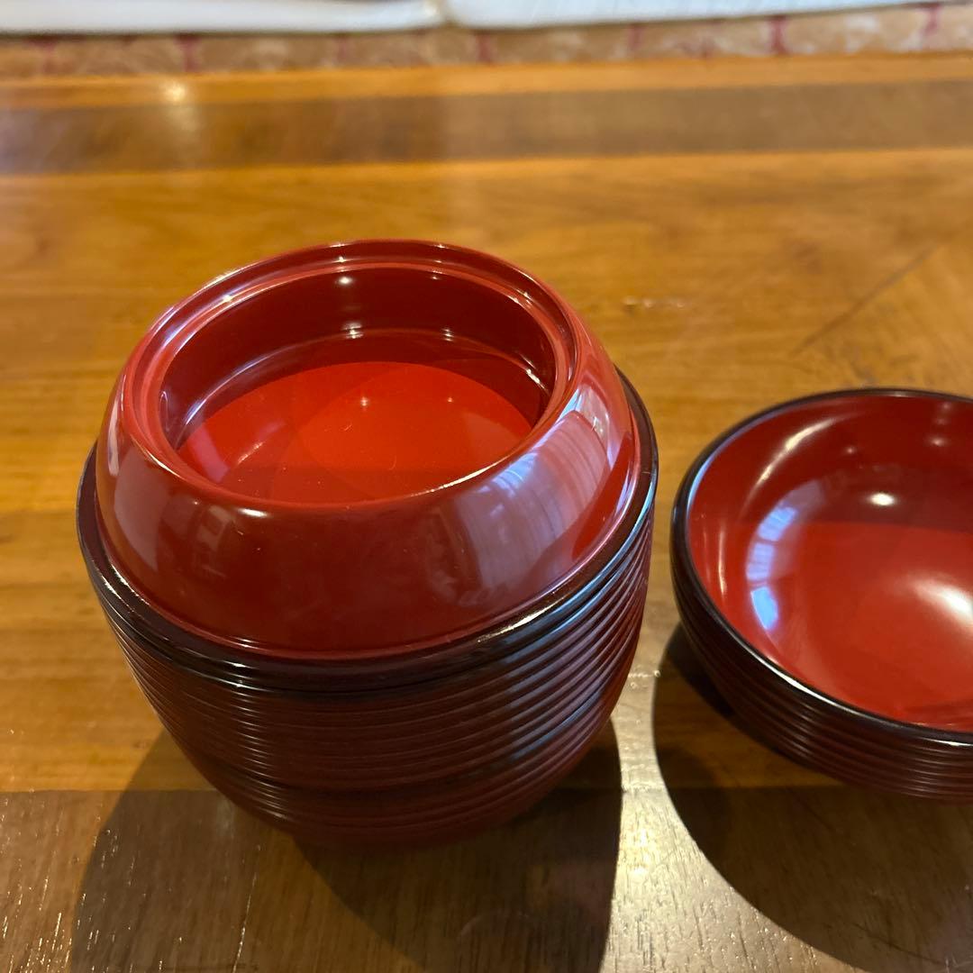 輪島塗漆器信玄弁当箱３段　美品