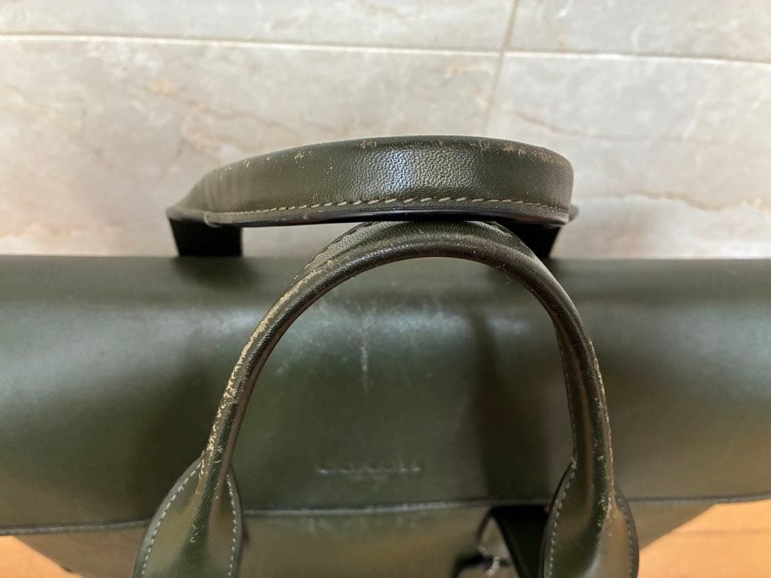 COACH オリーブグリーン ビジネスバッグ