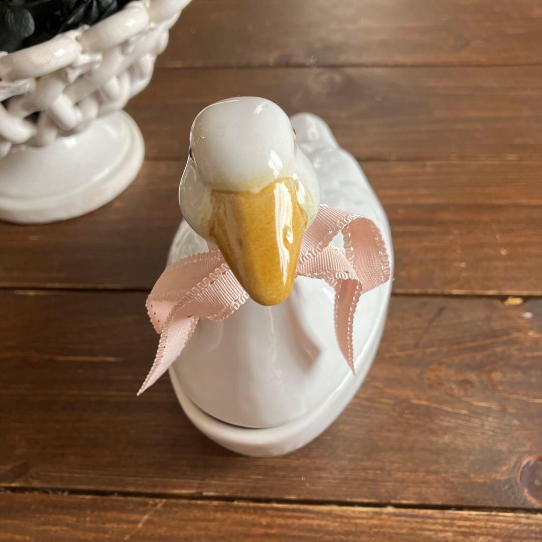 フランスアンティーク ミッシェルコーガン アヒル テリーヌポット