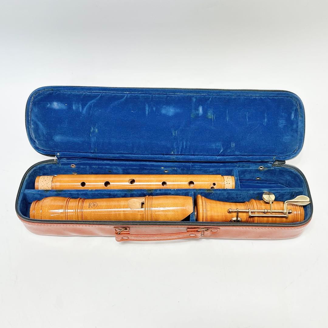 美品 YAMAHA テナーリコーダー バロック リコーダー BAROQUE