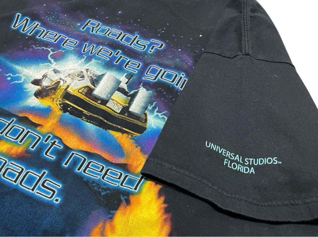 90s 00s バックトゥーザフューチャー tシャツ