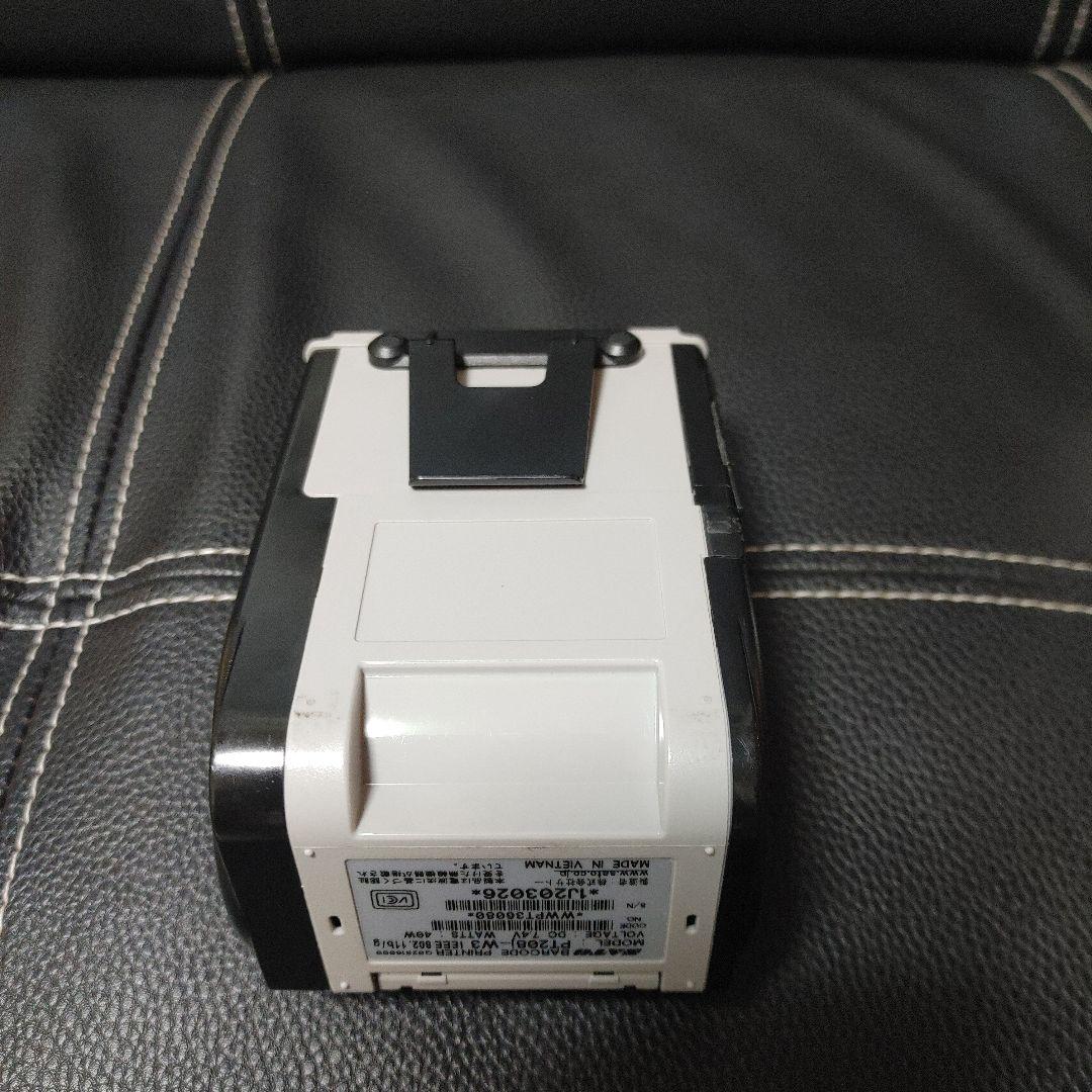 SATO モバイルプリンター PT208j-W3【動作確認済・印字良好】
