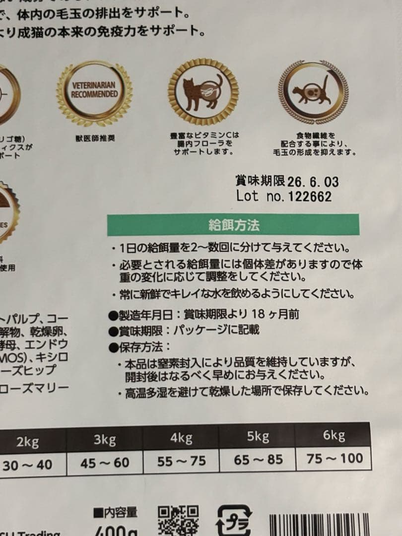 ELMO キャットフード ヘアボールケア 8.8kg