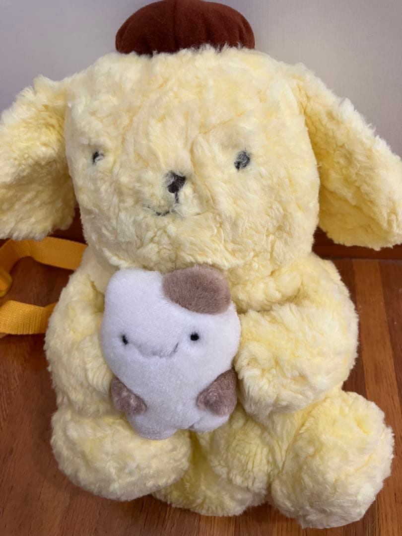 【1月限定価格】【激レア】レトロポムポムプリンぬいぐるみリュック