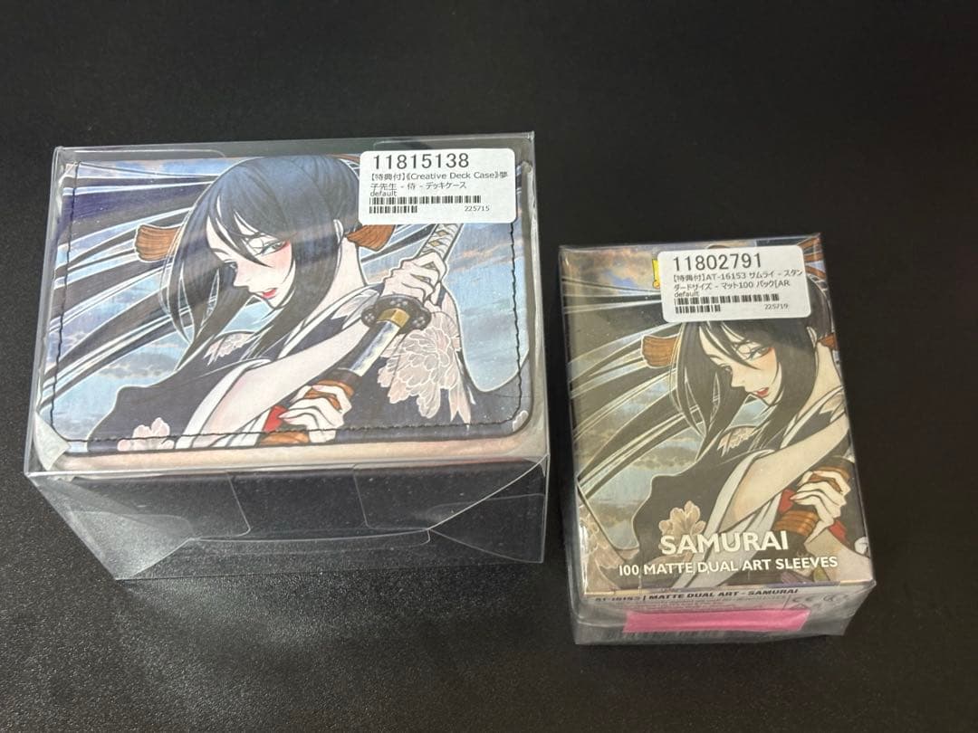畠中愛　samurai デッキケース　スリーブ　未開封