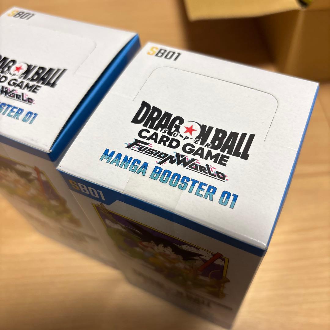 ドラゴンボールカードゲーム フュージョンワールド マンガブースター01 未開封