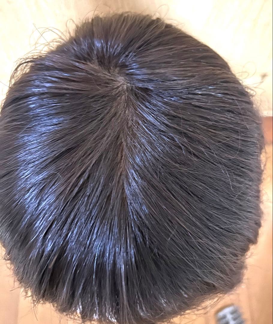 ニコちゃん　ワンステップ　Onestep 人毛100％ウィッグ